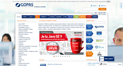 Desktop Screenshot of gopas.sk