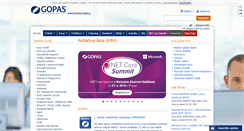 Desktop Screenshot of gopas.cz