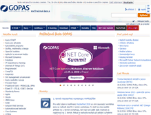 Tablet Screenshot of gopas.cz